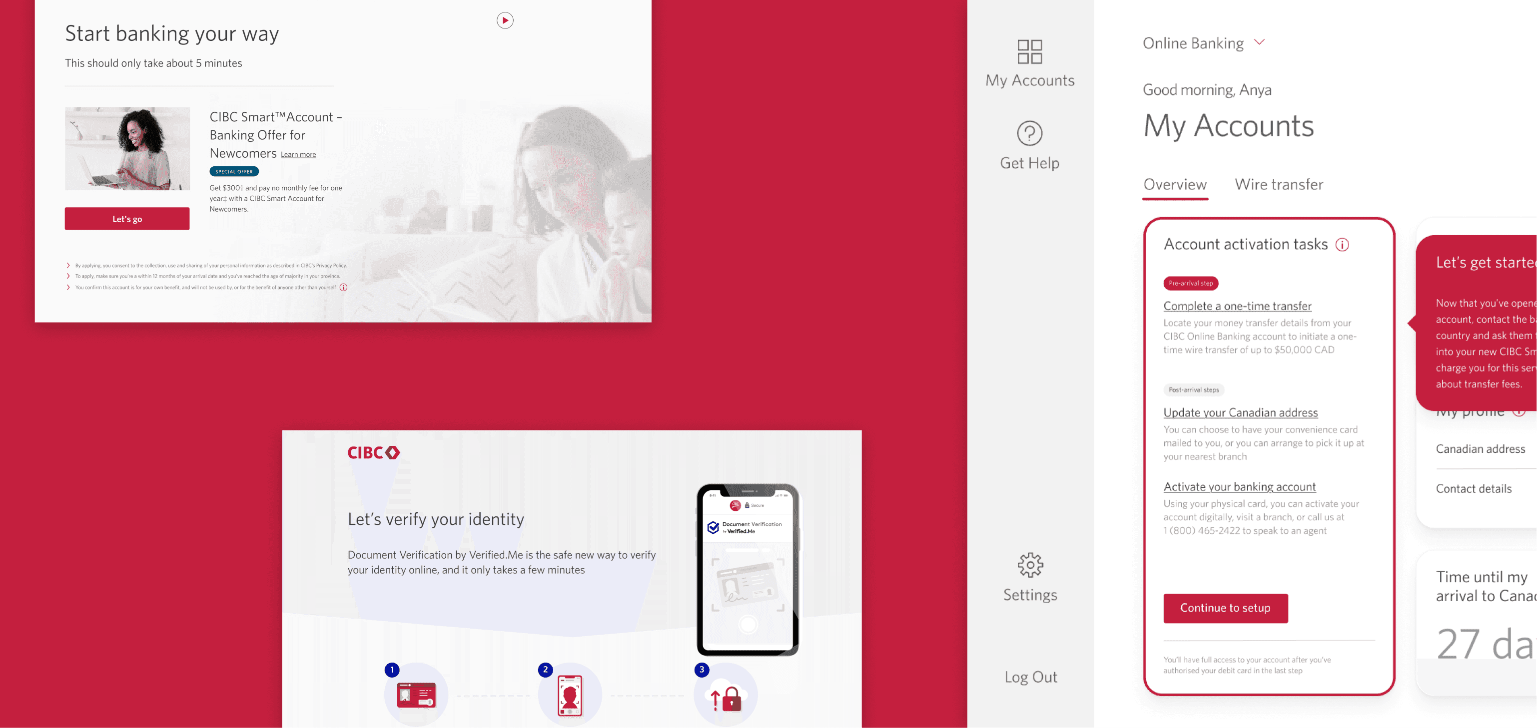 Newcomer Banking Experience, CIBC